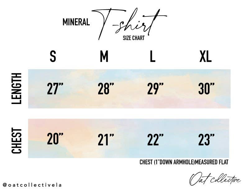 GOD IS WITHIN HER Mineral Graphic Top