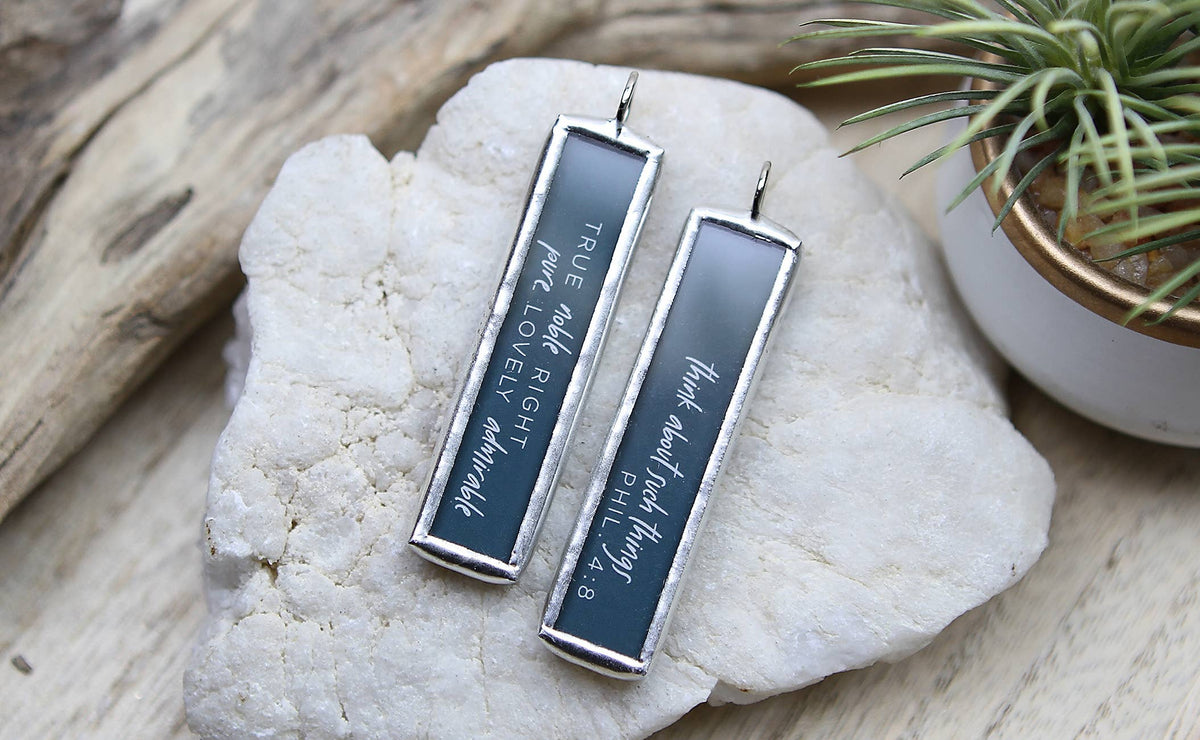 Whatever Is True Faith Charm