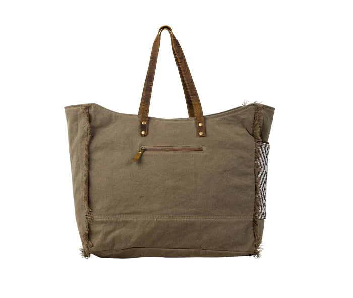 7357 Sand Weaver Weekender Bag