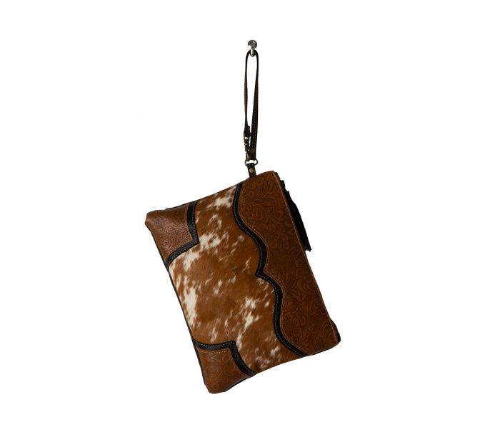 7376 Cattle Drive Wristlet Pouch
