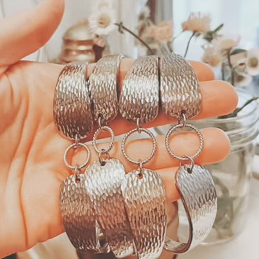 Textured Spoon Bracelet