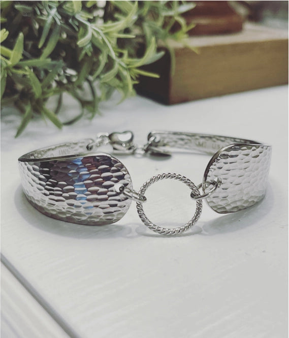 Textured Spoon Bracelet