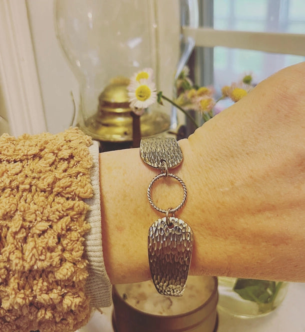 Textured Spoon Bracelet