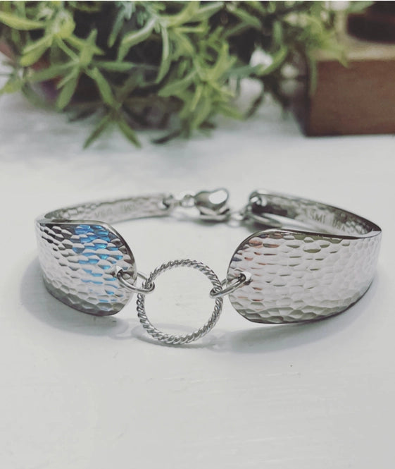 Textured Spoon Bracelet