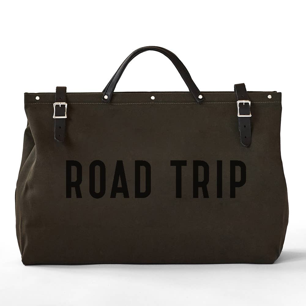 ROAD TRIP Canvas Utility Bag