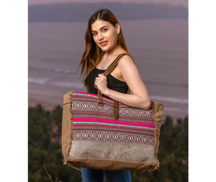 2802 Vibrant Boho Weekender Bag