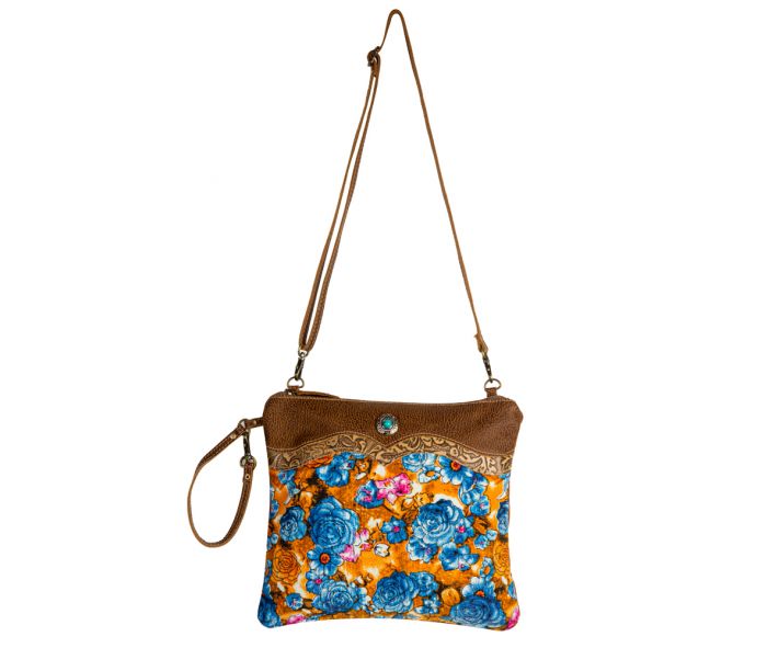 6790 Blue Ridge Blooms Small and Crossbody Bag