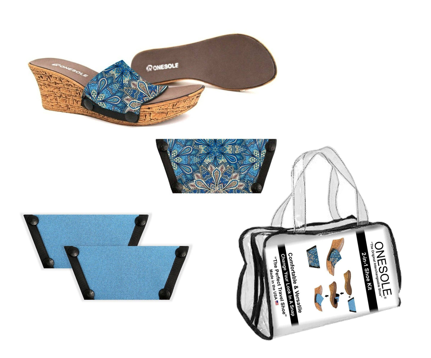 * A Casual Cork Travel Shoe Kit Casual