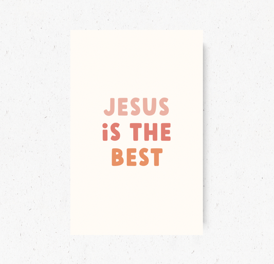 Jesus Is Best Journal | Notebook | Gift