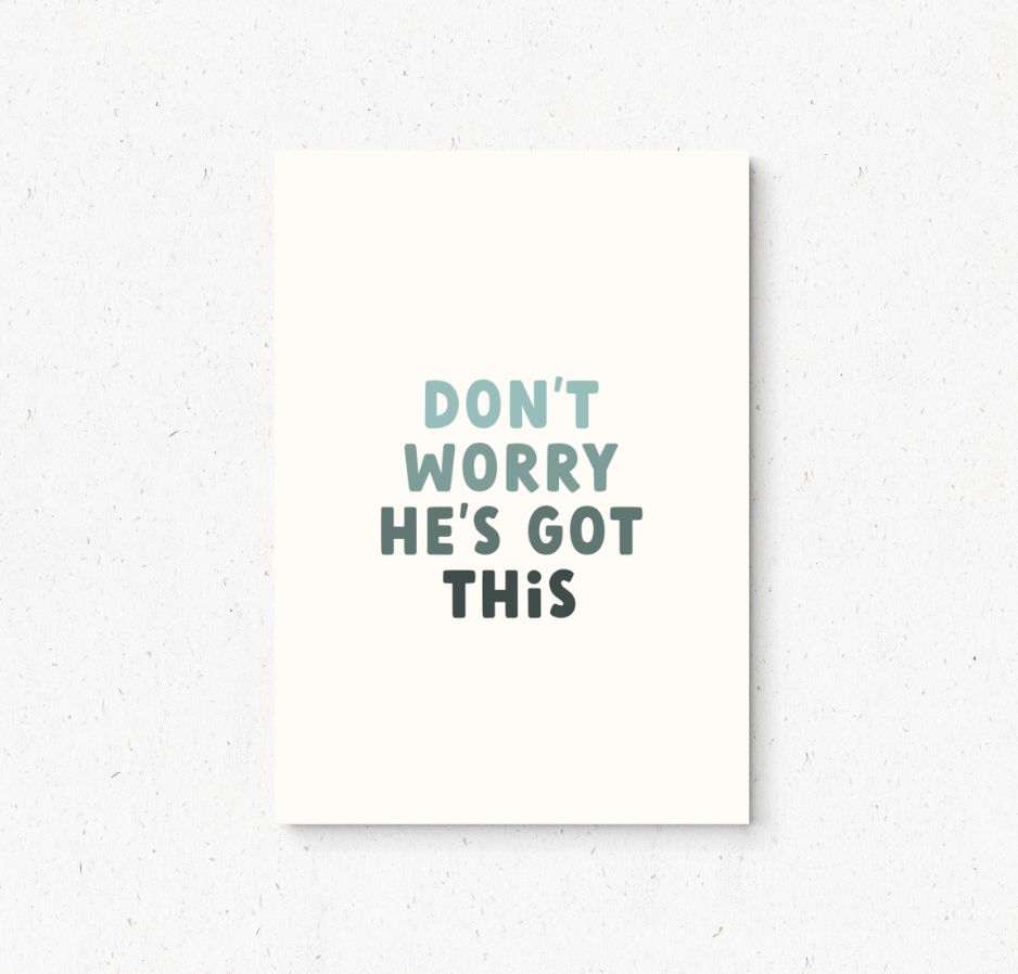 He's Got This Journal | Notebook | Gift