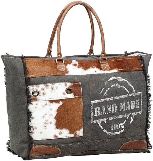 1201 100% Handmade Print Weekender Bag