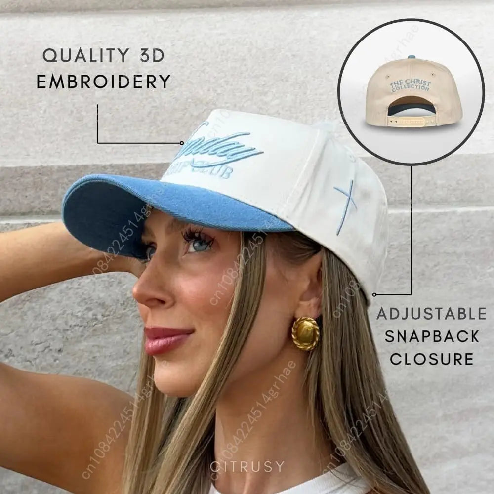 Vintage Faith & Forever Trucker Hat Men & Women Christian Cross Jesus Hats | Bachelorette Bride Hat | Cotton | Snapback