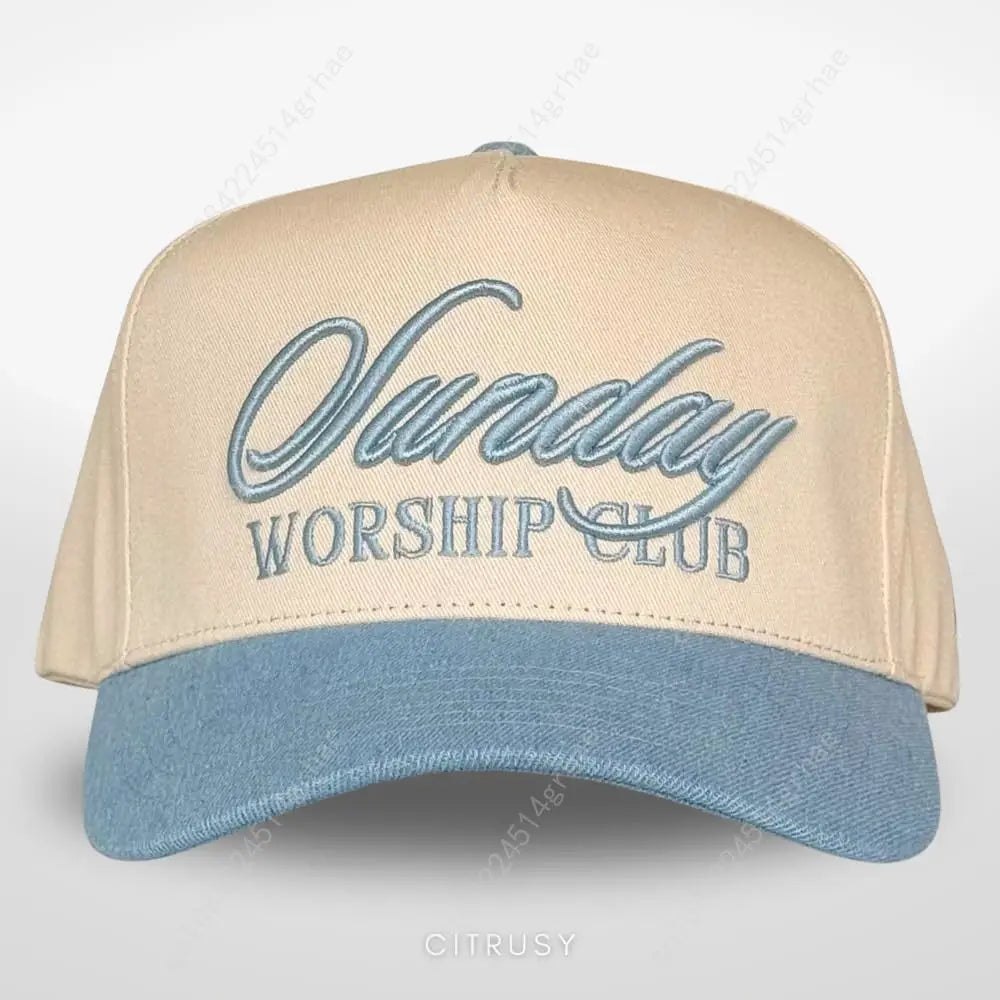 Vintage Faith & Forever Trucker Hat Men & Women Christian Cross Jesus Hats | Bachelorette Bride Hat | Cotton | Snapback