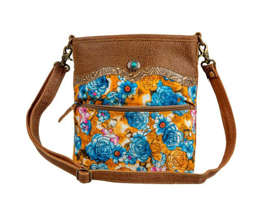 6790 Blue Ridge Blooms Small and Crossbody Bag