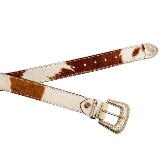 6883 Whoop Hairon Leather Belt