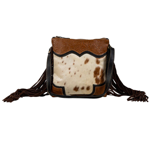 7373 Cattle Drive Fringed Bag