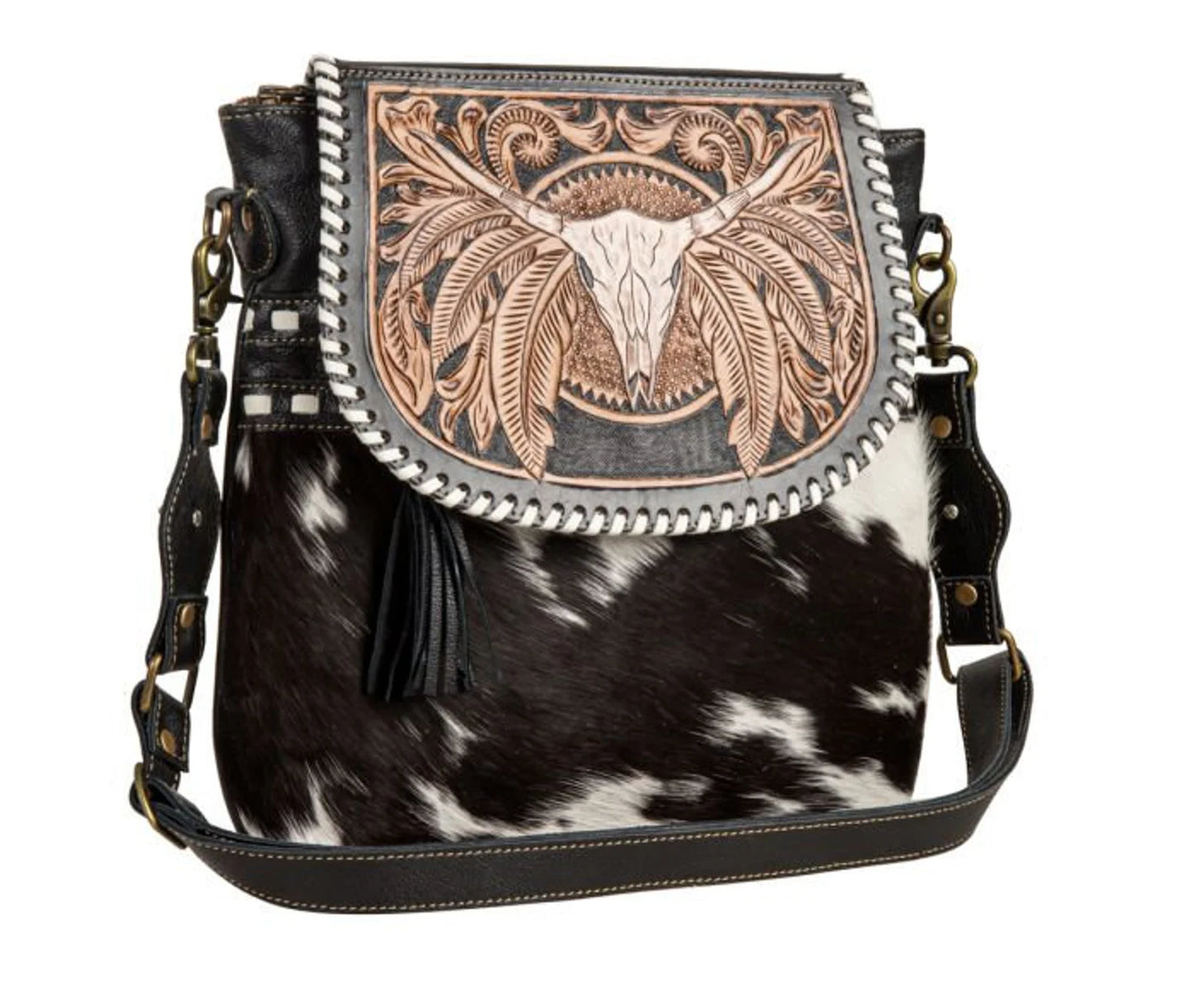 7956 Spirit of the Herd Hand Tooled Bag