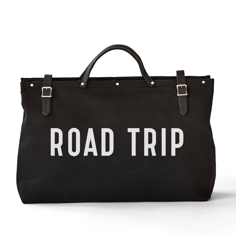 ROAD TRIP Canvas Utility Bag