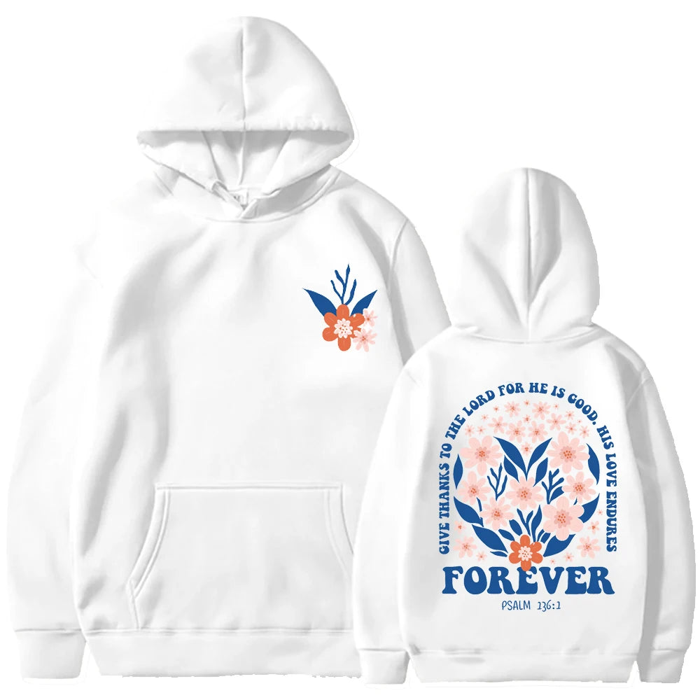 There Was Jesus Hoodie Floral Christian Women Clothing Religious Shirt Trendy Christian Sweatshirt Faith Based Sportwear Clothes