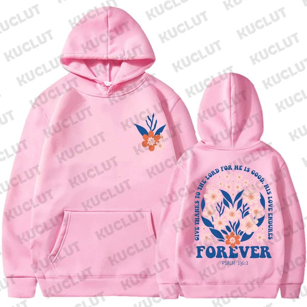 There Was Jesus Hoodie Floral Christian Women Clothing Religious Shirt Trendy Christian Sweatshirt Faith Based Sportwear Clothes