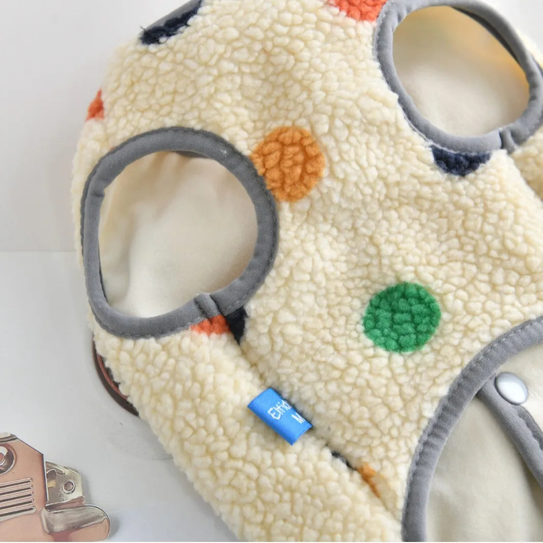 Dots Sausage Dog Clothes Dachshund Sleeveless Autumn Winter Pet Vest Puppy Stuff Indoor Sweater Cat Coat And Jacket XS 4XL Goods