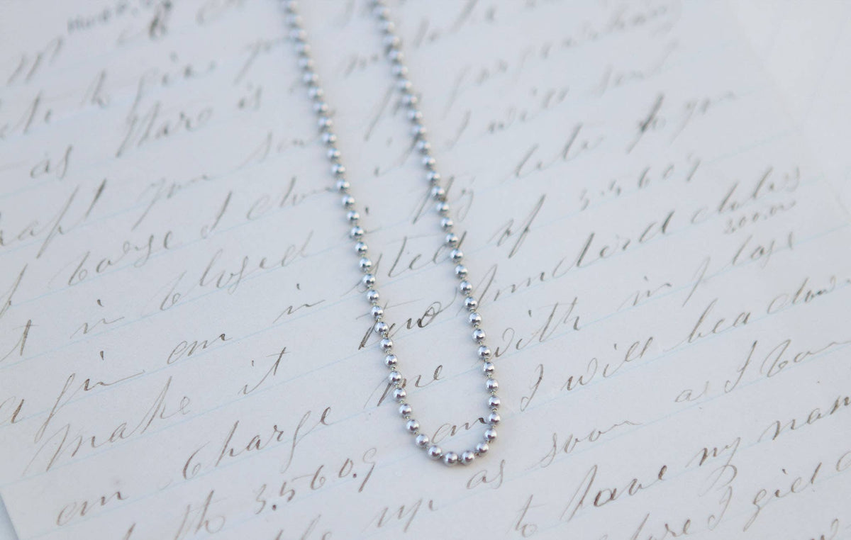 Ball Chain and Pearl